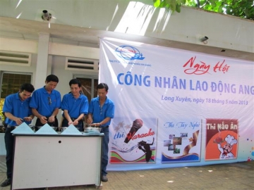 15 cong doan vien angimex duoc tuyen duong xuat sac nam 2012