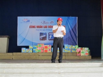 angimex to chuc  ??ngay hoi cong nhan ?? nam 2015