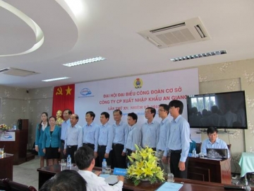 angimex to chuc thanh cong dai hoi cong doan lan thu xv nhiem ky 2012 2015