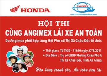 ??cung angimex lai xe an toan ?? sap duoc to chuc tai tx  chau doc