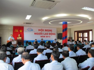 hoi nghi nguoi lao dong nam 2012 ket thuc tot dep voi hon 20 y kien dong gop trao doi