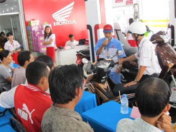 hoi thi  ??cung angimex lai xe an toan  ?? nam 2012 ?? da dien ra tot dep tai head angimex 1 va head angimex 2