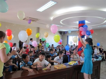 thieu nhi angimex vui hoc an toan giao thong