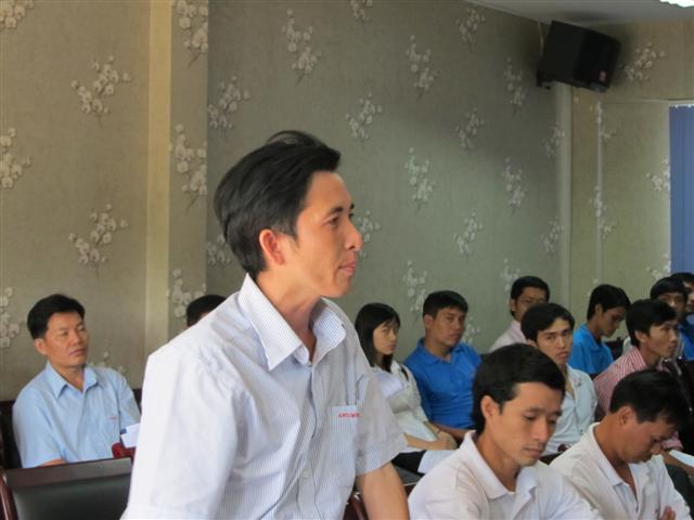 angimex to chuc hoi thao chuyen de quy trinh kiem tra chat luong gao