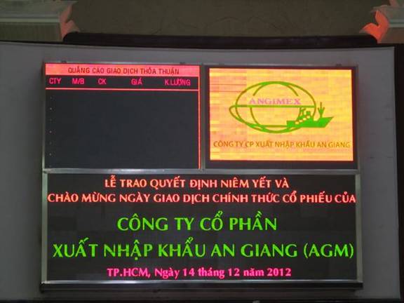 le niem yet co phieu agm tren hose