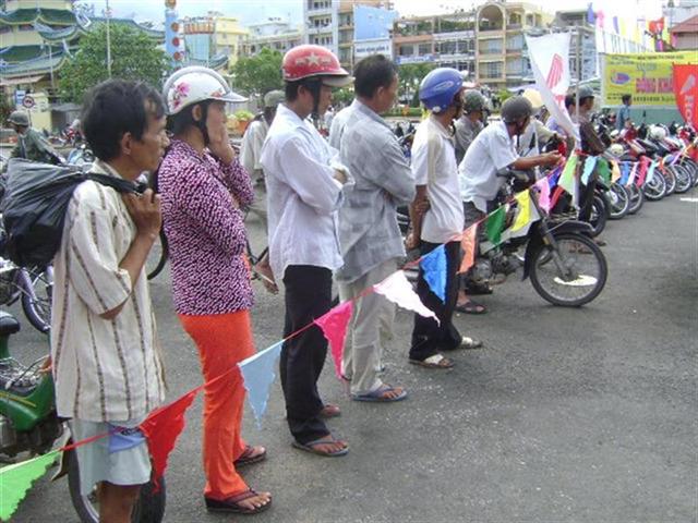 phu nu tx chau doc hao hung voi hoi thi  ??cung angimex lai xe an toan ??