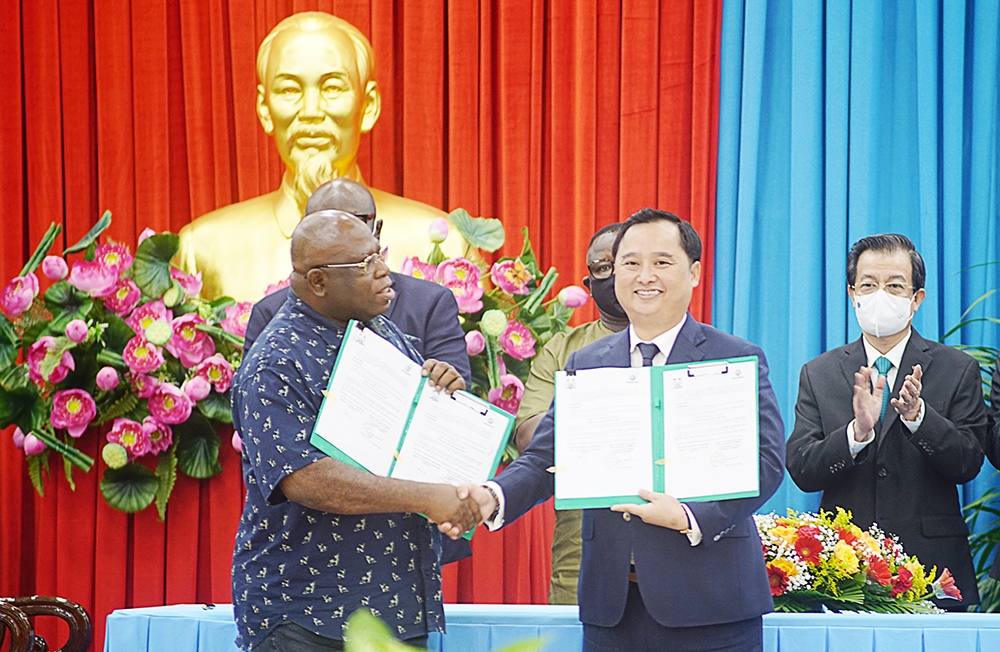 angimex ky ket hop dong xuat khau gao voi cong hoa sierra leone